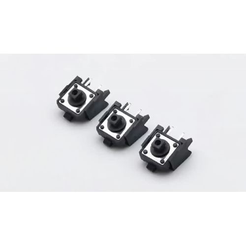 택트 스위치 12X12mm 4P 직각 DIP H5mm 검정색 핸들