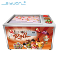 Desktop Countertop Mini Square Pan Frying & Ice Cream Machine1