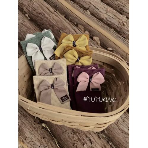 Meias finas estilo balé com laço no meio da perna, meias de panturrilha