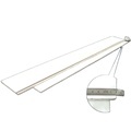 1.72m Long Wear-Resistant Rectangular 99% Alumina Ceramic Plate1