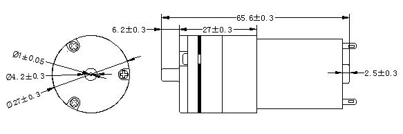 DQB370-B2-1 mini air pump for BPM and coffee machine