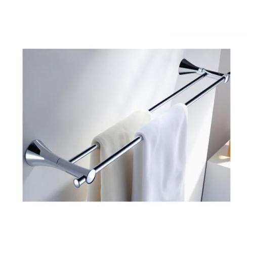 Wenzhou Niupai Kitchen and Bathroom Co., Ltd. dévoile le double porte-serviettes noir mat 1512 pour la décoration de la maison moderne