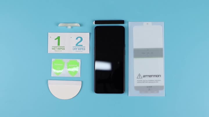 Hur applicerar man Hydrogel Screen Protector?