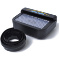 BAJUTU Solar Powered Car Ventilation Fan with Rubber Strip1