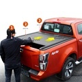 Dmax and T9 Nissan Navara Ford Ranger Tacoma GWM Pow Tonneau Cover: Aluminum Roller Lid Shutter Pickup Truck Cover1