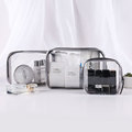 Waterproof Custom Monogram Makeup Bag: Transparent PVC Cosmetic Case1
