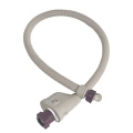 PVC 150CM Waschmaschine Flexible Schlauch Küche Schlauch Spülmaschine Badezimmer Fallrohr Becken Waschbecken Nylon Kopf1