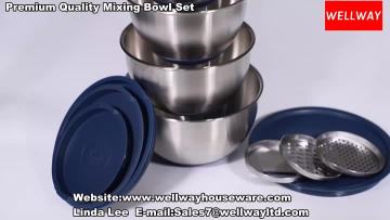 Premium Quality Stainless Steel Mixing Bowl Set