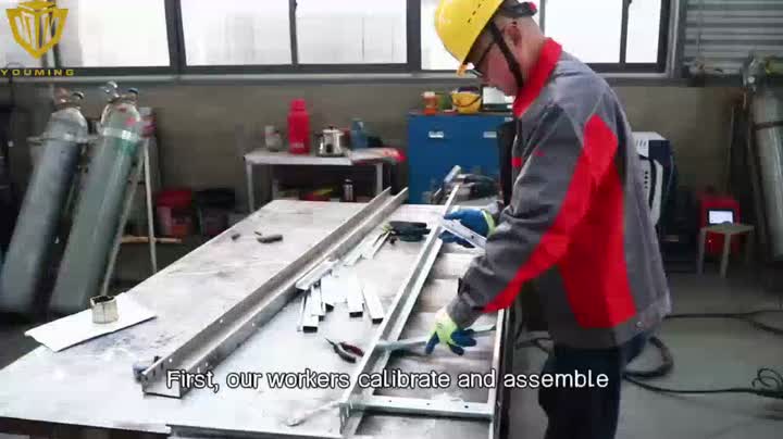 Production process of ladder bridge