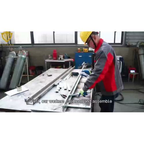 Production process of ladder bridge