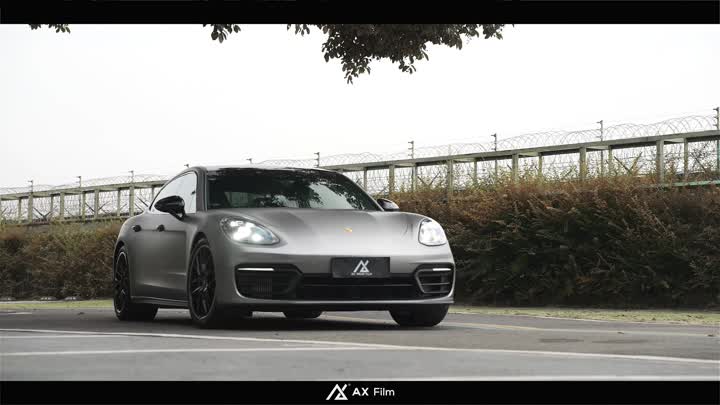 Série d&#39;auto-guérison argent en métal liquide mat