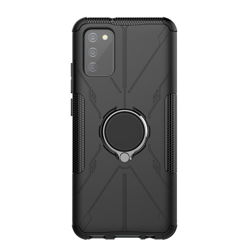 Shock proof phone case with magnetic kickstand 