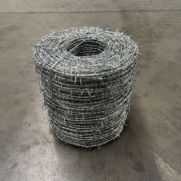 production of barbed wire