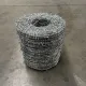 1,6 mm 500 m 25 kg/rotolo di filo spinato zincato calda