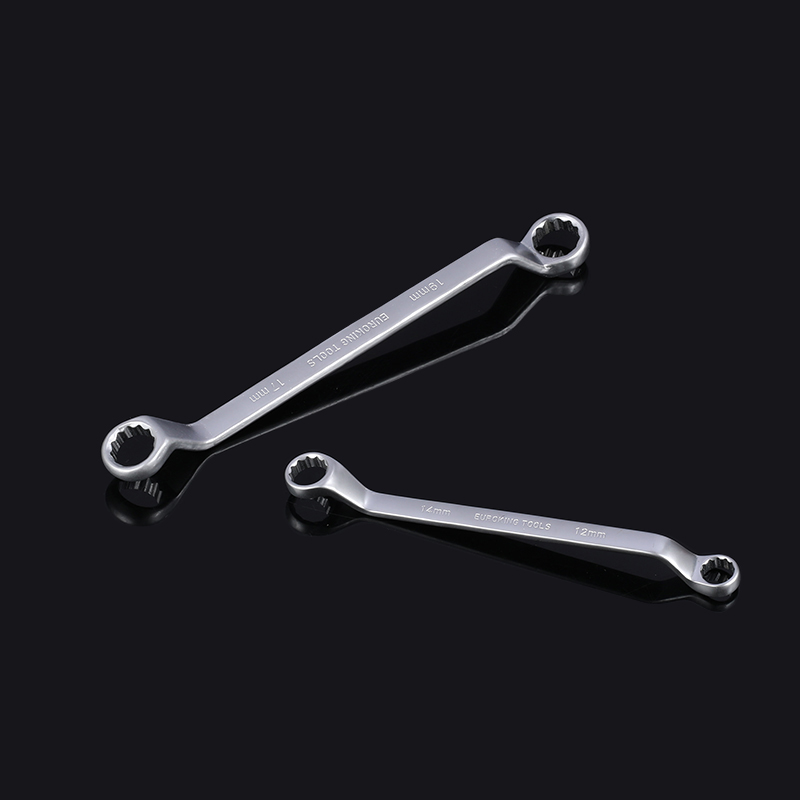 Cr V Double Ring Offset Ring Wrench Set