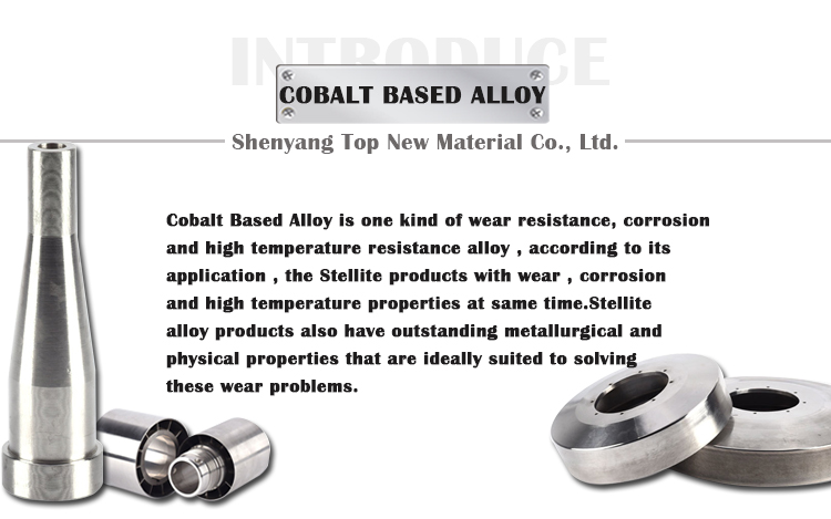 casting and powder metallurgy process Cobalt Based Alloy Co Cr Mo rod