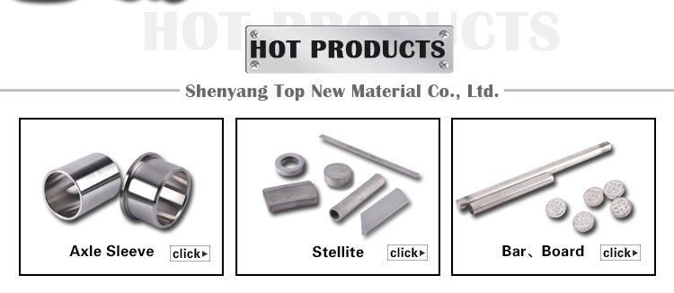 casting and powder metallurgy process Cobalt Based Alloy Co Cr Mo rod