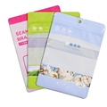 zipper pouches custom logo stand up zipper pouch custom printed mylar bags logo print clear window for food packing1