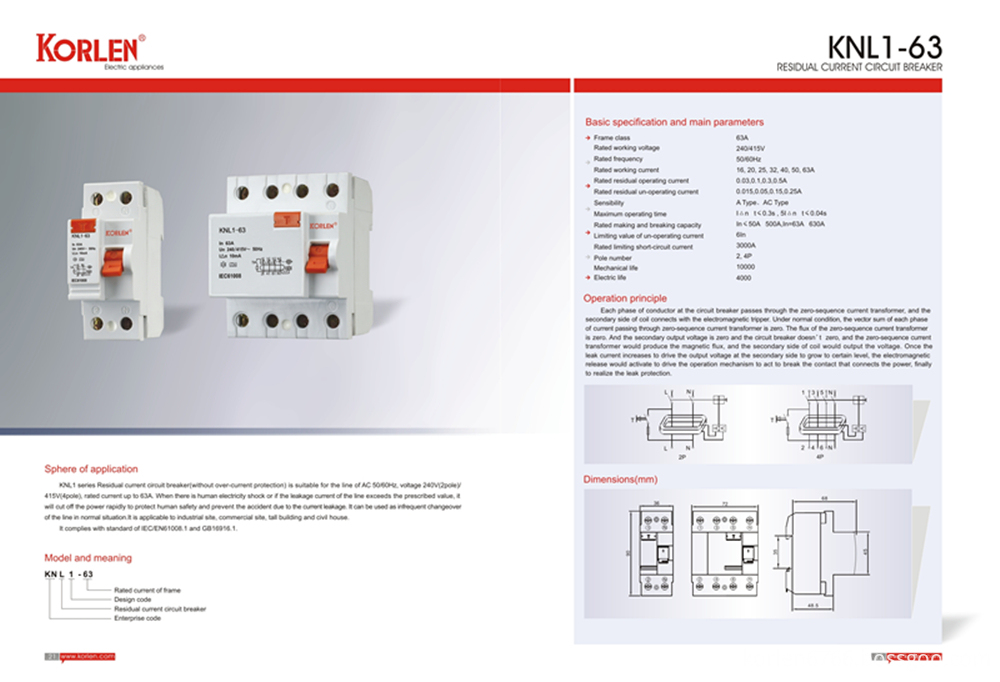 Leakage Circuit Breaker