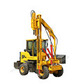 Highway Guardrail Pile Driving Machine: Groundwork Post Pressing Hammer Pile Driver1