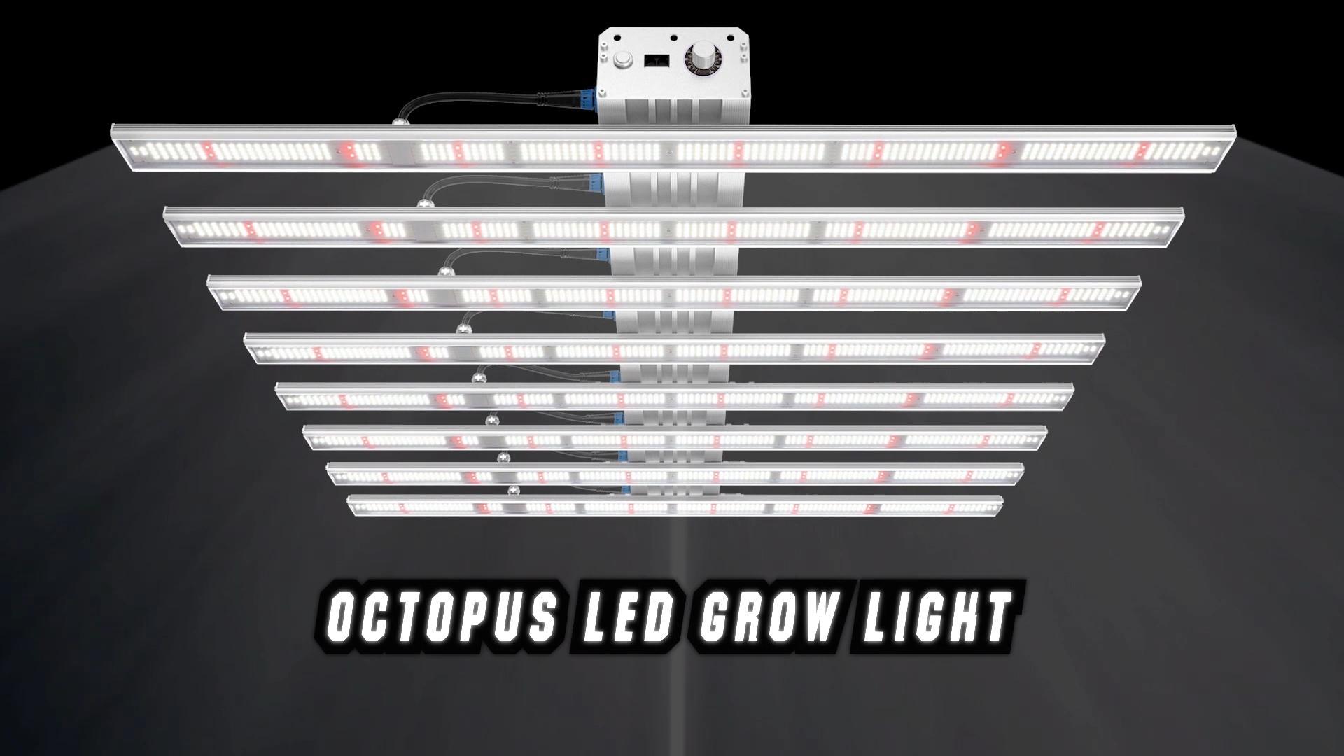 Octopus -LED wachsen Licht