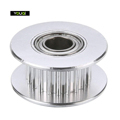 Aluminum YouQi GT2 Timing Belt Idler Pulleys for 3D Printer Accessories in 6mm and 10mm Belt Width - Available in 16T and 20T1