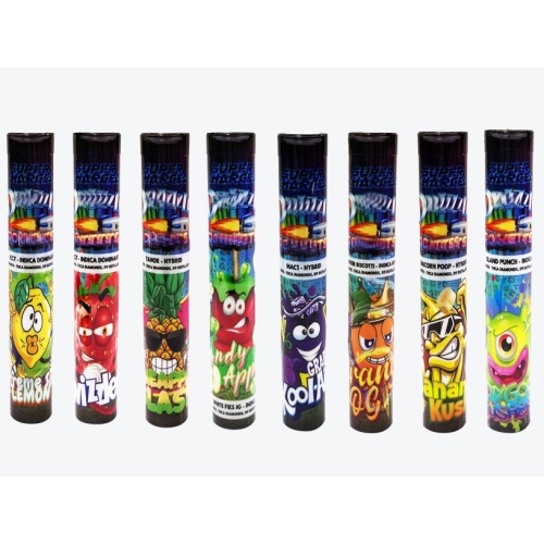 Pre Roll Tube Shrink Labels