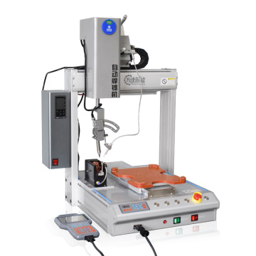 Automatic soldering machine works