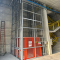 Hydraulic Goods Lift Electric Freight Elevator with Steel Mesh Enclosures1