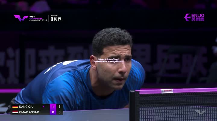 2025年のWTT Chongqingチャンピオンでの2日目からの信じられないほどの瞬間！