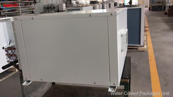 Water cooled packaged unit