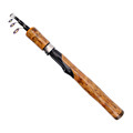 Carbon All Metal Short Joint Shrimp Ice Fishing Rod with Wheel Seat and Wood Handle1