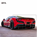 Carbon Fiber Trunk Cover Spoiler Tail Fin for Ferrari F81