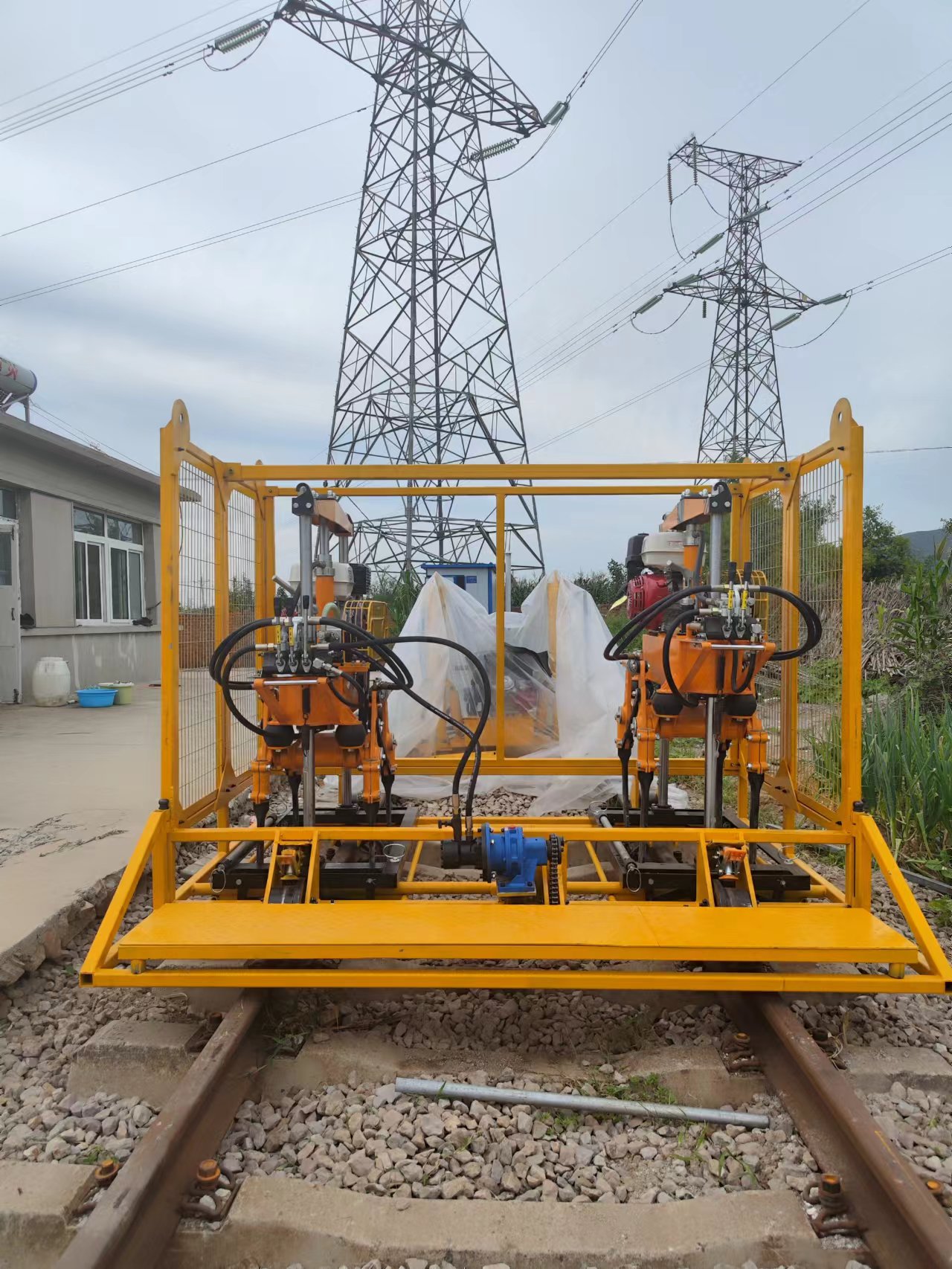 Smart Rail Tamping Machine Rail Ballast Bed Tamping Equipment Track