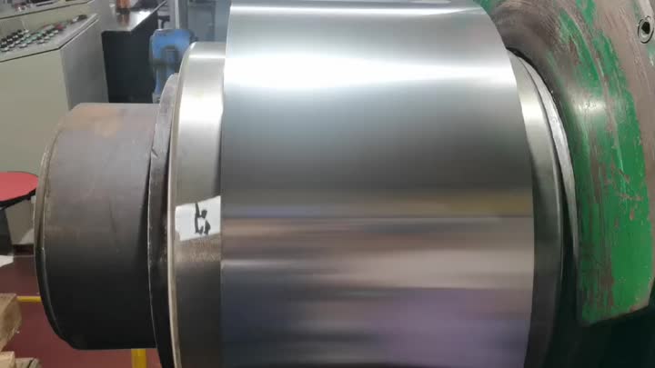 Processo de recozimento de tira de papel alumínio