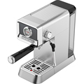 2024 New OEM Logo Home 15 Bar Pressure Espresso Maker Stainless Steel SS Italian Coffee Machine ULKA1