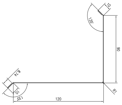 Gable Border forming machine