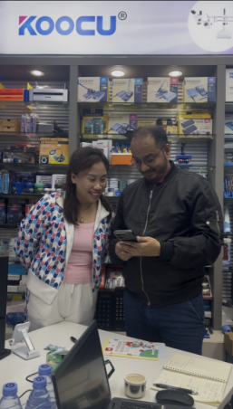 Koocu ha firmato un grande ordine di pistole ad aria calda con un cliente africano