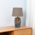Elegant Retro Hotel Bedside Lamp: Classic Porcelain and Modern Design1