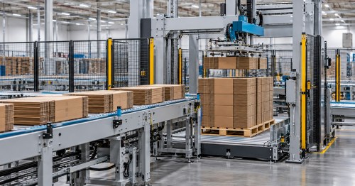 Integración del paletizador de cajas: 9 controles para líneas de cartón corrugado