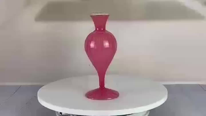 Verre nordique petite mini-vase de bouton de fleur de couleur