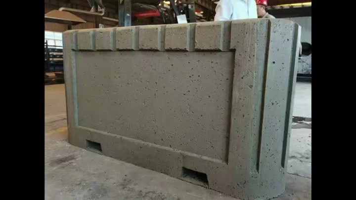 Máquina hidráulica vertical para fabricar tubos de hormigón con sistema de giro de moldes integrado