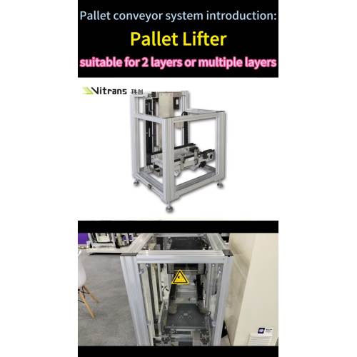 Palette à palette pour les systèmes de convoyeurs