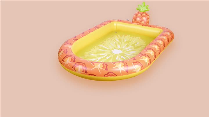 Pineapple Spray Inflatable Pool