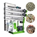 CE Certified 1-10 T/H Pet Food Aquatic Fish Pellet Feed Making Machine1