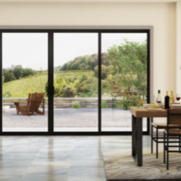 Comparison between aluminum alloy sliding doors and iron doors