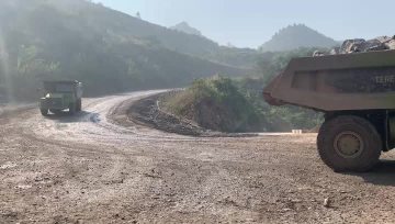2. The mine car is broken