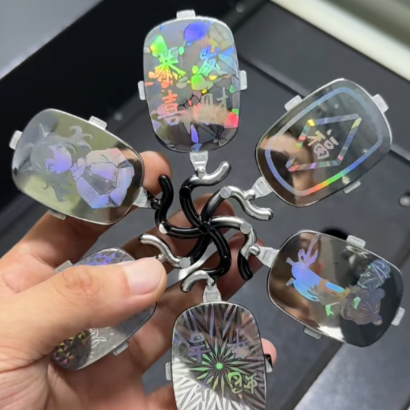 Múltiples moldes de degradado de color.