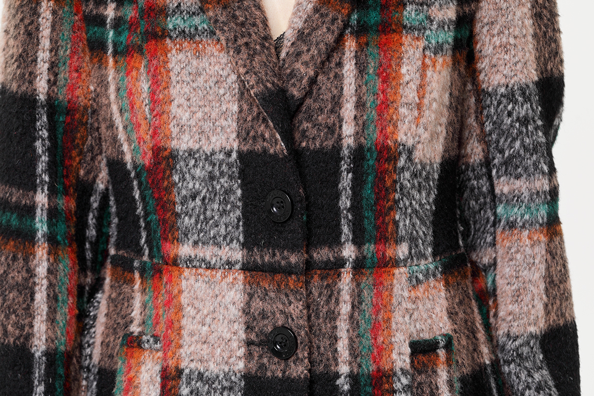 Fashion Winter Loose Retro Women Overcoat Fashion Winter Loose Retro Women Overcoat