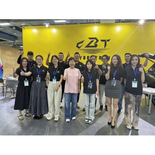 The CBT used car export platform debuted at the Automotive Export Industry Belt Exhibition